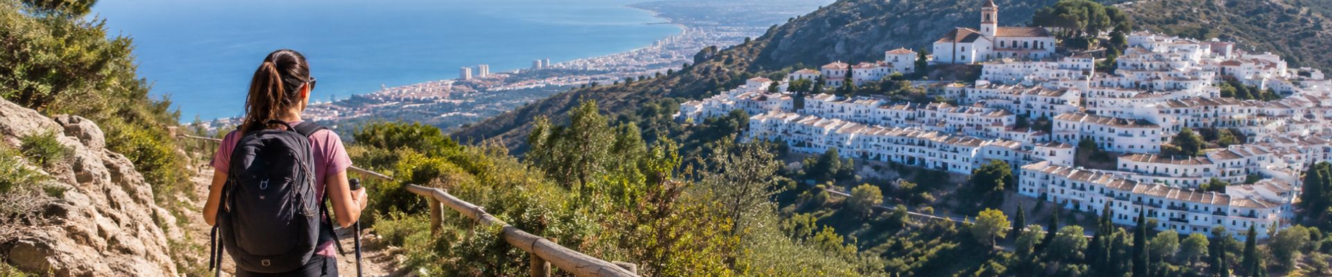 dónde hacer senderismo cerca de Mijas